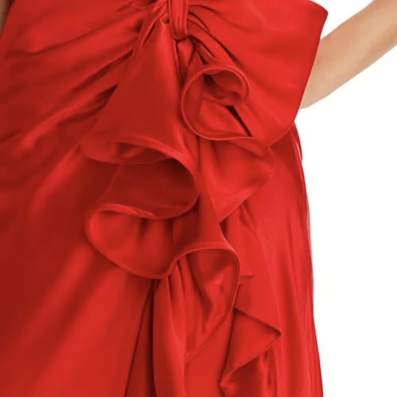 Cinq a Sept Drina Sleeveless Gown In Red Size 0 - Picture 6 of 15